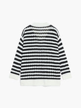 Oversized Seawave Stripe Sweater